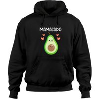 Mamacado Avocado Pregnant Mom Pullover Hoodie