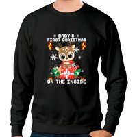 Baby's First Christmas Sweatshirts for Unisex