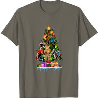 T-shirt Elvis Presley Arbre de Noël pour hommes