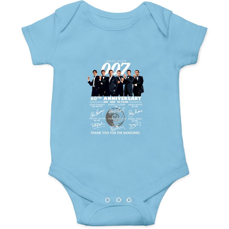 Body Anniversaire James Bond pour Bébé — Bodys bébé