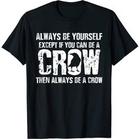 Crow Lover Raven Bird Vintage T-Shirt for Men