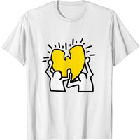 Custom Keith Haring and Wu T-Shirt for Men