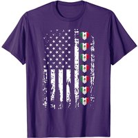 T-shirt Drapeau USA Mexique pour Hommes - Noir — T-shirts pour hommes