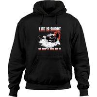 Hoodie Memes de Motoneige pour Unisexe - Grip It And Rip — Sweats à capuche pour hommes