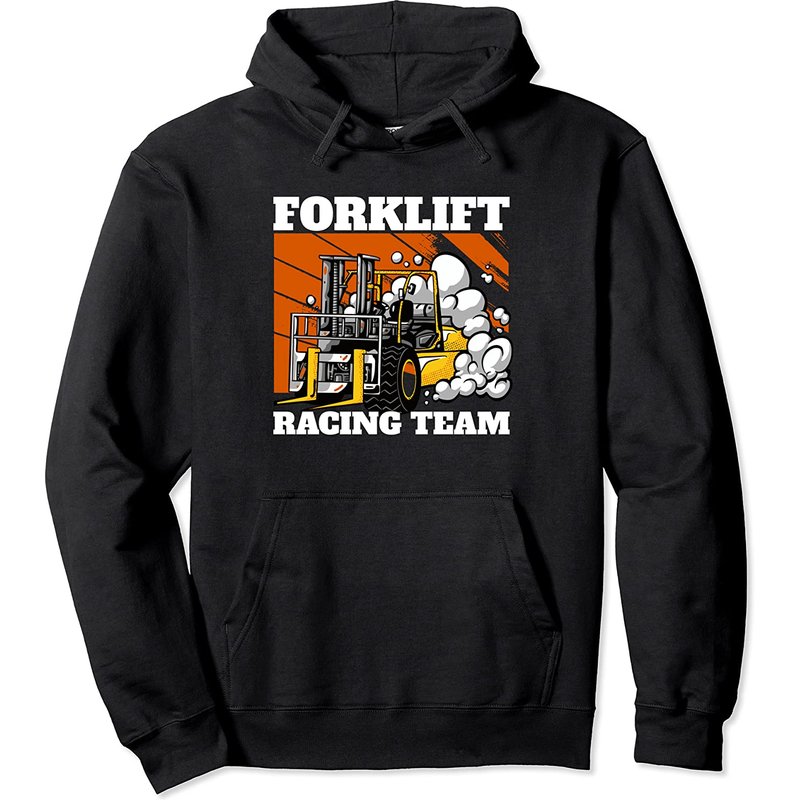 Hoodie à Capuche Forklift Racing Team pour Opérateurs — Sweats à capuche pour hommes
