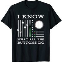 Music Techno Minimal Mixer DJ T-Shirt for Men — Mens T Shirts