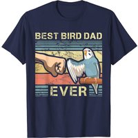 T-shirt pour homme Budgie Dad amoureux des oiseaux