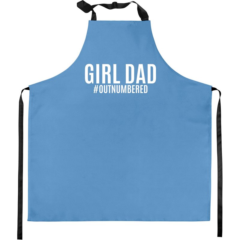 Tablier Girl Dad Outnumbered pour la maison ou le bureau — Tabliers de cuisine