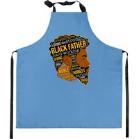 Black Father King Afro African Man Kitchen Apron