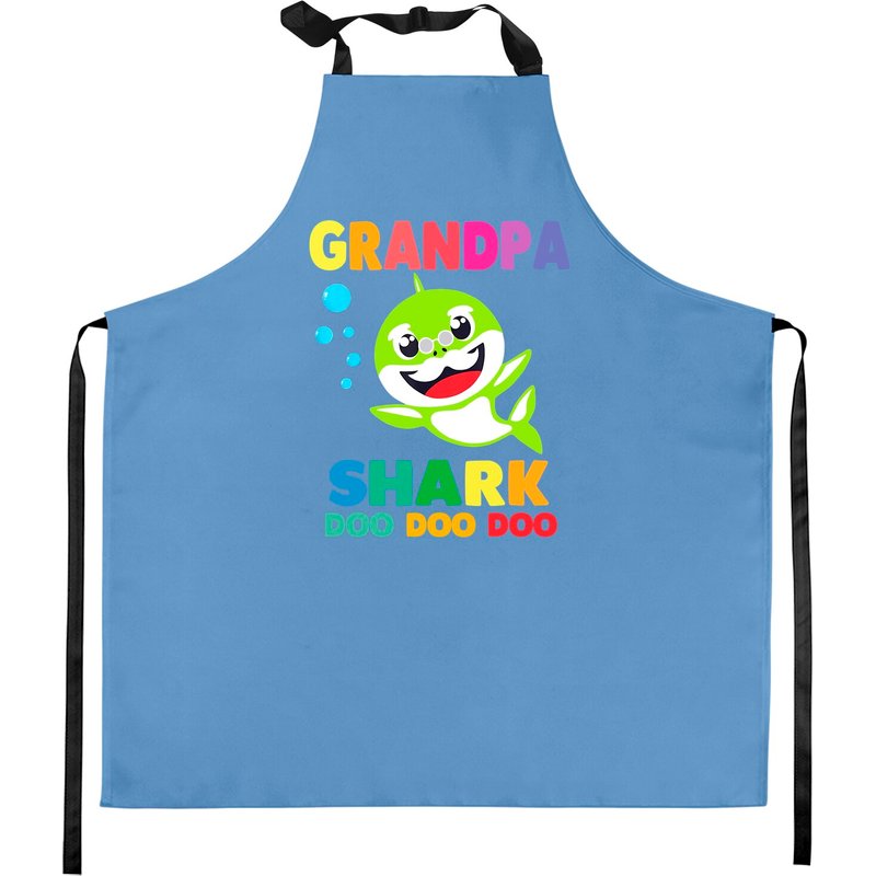 Tablier de cuisine Grandpa Shark pour usage domestique et professionnel — Tabliers de cuisine