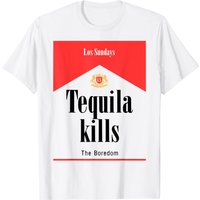 T-shirt pour hommes Tequilas Kills Activee en noir