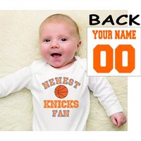 Bodysuit Personnalisé Fan des Knicks pour Bébé