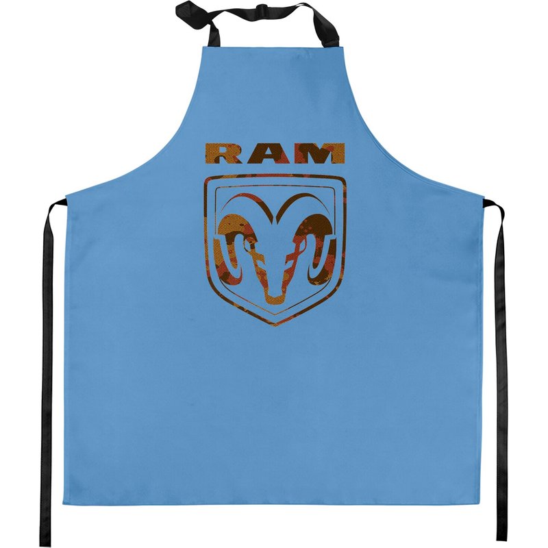 Tablier de cuisine Ram Trucks en camouflage brun avec logo — Tabliers de cuisine