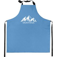 Tablier de cuisine Montana Mountain - Bleu Carolina — Tabliers de cuisine