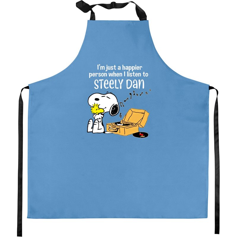 Steely Dan Happier When Listening to Steely Dan Kitchen Apron