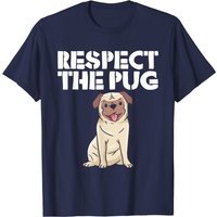 T-shirt Pug Puns Respectez le Pug pour hommes — T-shirts pour hommes