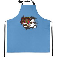 Alices In Chain Kitchen Apron - Carolina Blue
