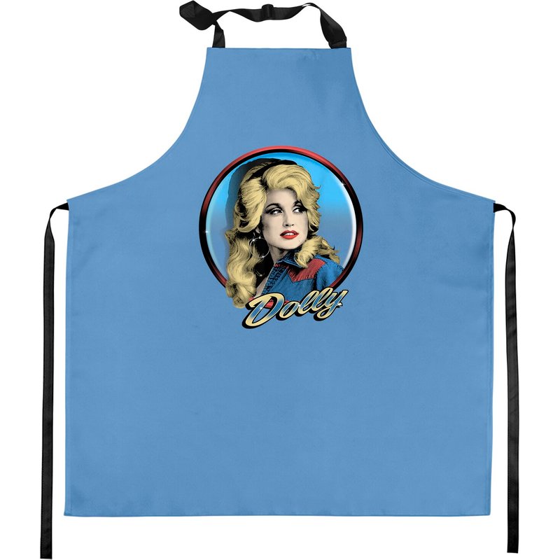 Tablier de Cuisine Western Dolly Parton pour Usage Domestique et Professionnel — Tabliers de cuisine