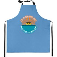 I'm An Island Boy Just Island Boi Caribbean Kitchen Apron