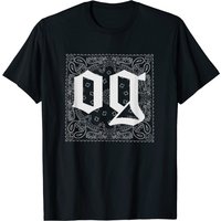 OG Shirts For Men Original Gangster East Los Cholo Lowrider T-shirt