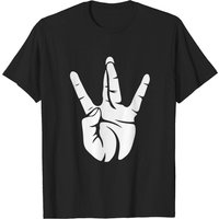 Hip Hop Symbol Westside Hand Sign T-Shirt for Men — Mens T Shirts