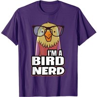 T-shirt Cadeaux Bird Nerd pour Hommes - Noir
