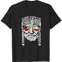 T-Shirt Country Music Have A Willie Nice Day pour Hommes — T-shirts pour hommes