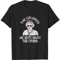 T-shirt amusant de la Reine Elizabeth pour le 4 juillet — T-shirts pour hommes