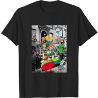 T-shirt Cartoon Nickelodeon Classic Nicktoons pour hommes — T-shirts pour hommes