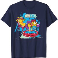 T-shirt Cartoon Nickelodeon CatDog pour hommes - Noir — T-shirts pour hommes