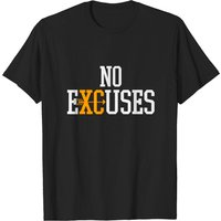 T-shirt Country No Excuses Course de Cross Country pour Hommes — T-shirts pour hommes