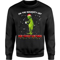 Sweatshirt Le Grinch Sur La Liste Des Méchants