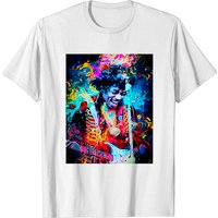 Jimi Hendrix Men's Black T-Shirt