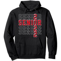 Hoodie Rouge Pullover Diplômé 2022
