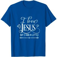 I Love Jesus But I Cuss A Little Men's T-Shirt