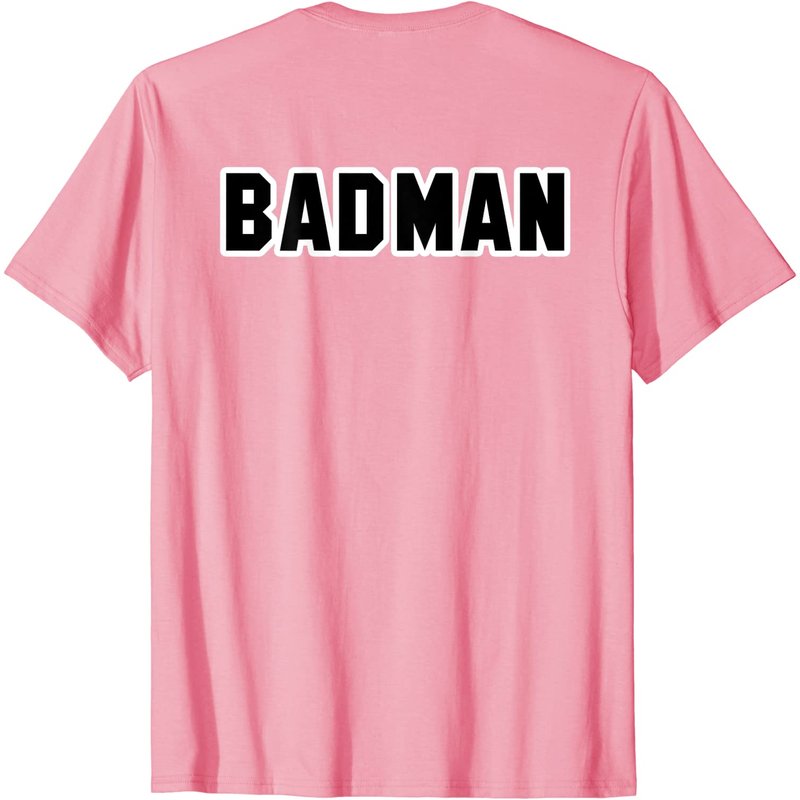 Vegeta Badman T-Shirt Pinky Basic for Men
