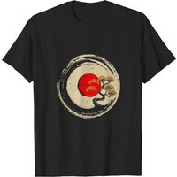 T-shirt Bonsai Tree dans le cercle Enso zen bouddhiste japonais pour hommes — T-shirts pour hommes