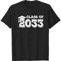 Class Of 2033 Men's Graduation T-Shirt