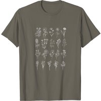 T-shirt Plants inspiré vintage avec graphique floral pour hommes — T-shirts pour hommes