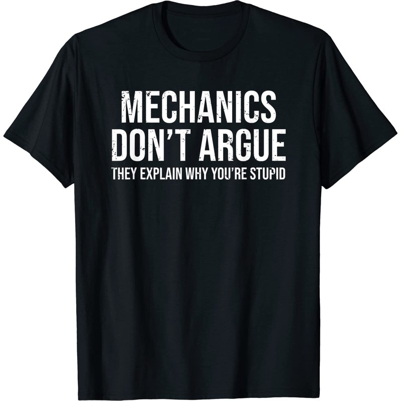 T-shirt Mème Mécanicien pour Hommes - Les Mécaniciens Ne Disent Pas — T-shirts pour hommes