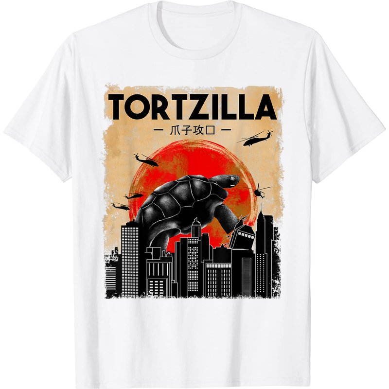 T-shirt Turtle pour hommes en noir — T-shirts pour hommes