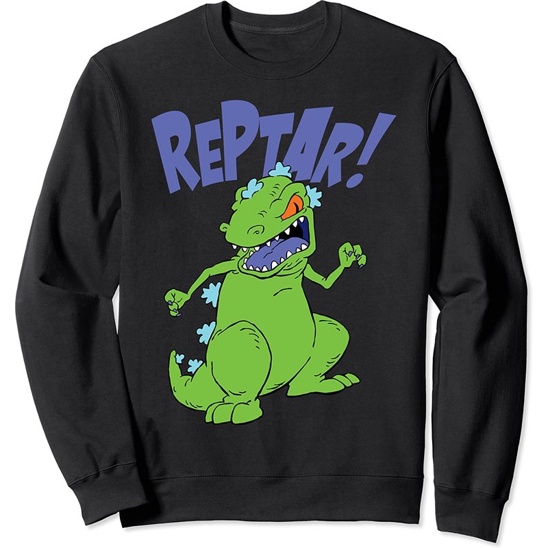 Rugrats Sweatshirt Nickelodeon Reptar — Mens Hoodies