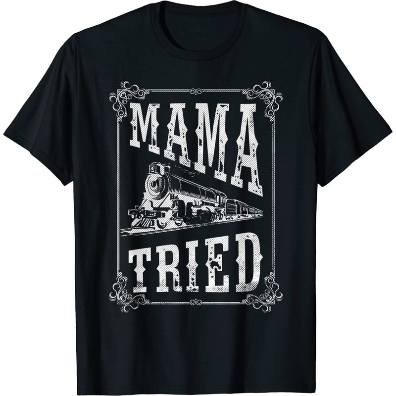 T-shirt Mama Tried Musique Country - Vintage Redneck Outlaw — T-shirts pour hommes