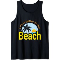 Life Is Better At The Beach Men's Tank Top