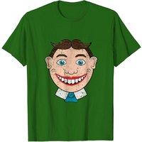 Tilly T-Shirts Asbury Park Tillie Face for Men - Black