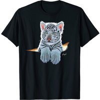 T-shirt pour hommes Schim Schimmel avec tigre blanc — T-shirts pour hommes