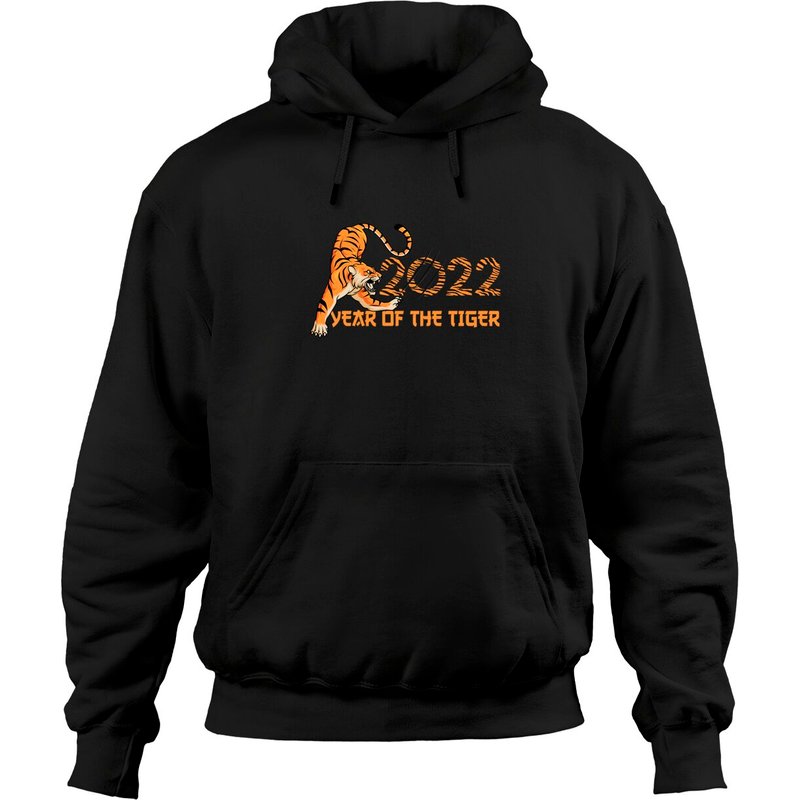 Hoodie à Capuche Année du Tigre 2022 - Nouvel An Chinois — Sweats à capuche pour hommes