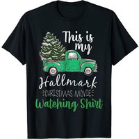 T-shirt de Noël This Is My Hallmark Movie Watching pour hommes