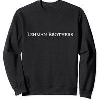 Sweatshirt Lehman Brothers Vintage Corporate WSB Blanc Trader Boursier — Sweats à capuche pour hommes
