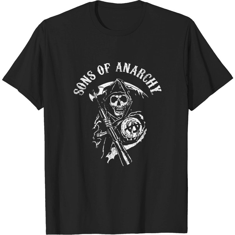 T-Shirt Logo Sons Of Anarchy pour Hommes — T-shirts pour hommes